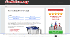 Desktop Screenshot of frullatore.org