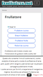 Mobile Screenshot of frullatore.net