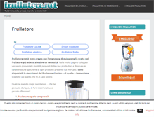 Tablet Screenshot of frullatore.net